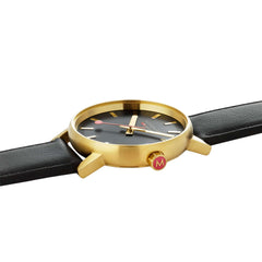 Mondaine Evo2 Herren Armbanduhr in Gold - MSE.40122.LB