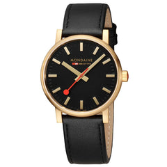 Mondaine Evo2 Herren Armbanduhr in Gold - MSE.40122.LB