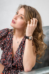 Residence Watches Yin Yang Uhr Roségoldfarben 37mm Damenuhr