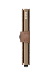 Portefeuille Secrid Mini Vintage Taupe avec gravure - MV-Taupe