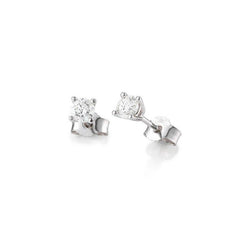 Clous d'oreilles 18 carats, 4 griffes, 0,10 -2,00 ct. - 01837020