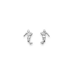 Ohrstecker aus Silber im Fussball-Design - 6263.03847/0001