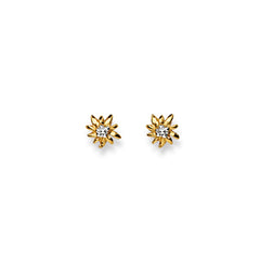Ohrstecker Edelweiss Gelbgold-Weissgold 750 Gold - 1563.02155/0007