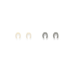 Ohrstecker Hufeisen Weissgold 750 Weissgold - 1263.02728/0001