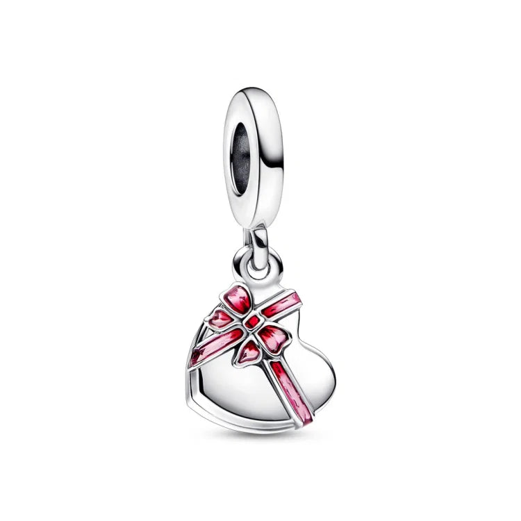 Pandora Aufklappbare Herzförmige Pralinenschachtel Charm - 792587C01