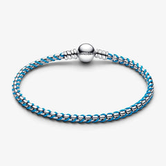 Pandora Blaue Kordel Schlangen-Gliederarmband - 593816C01