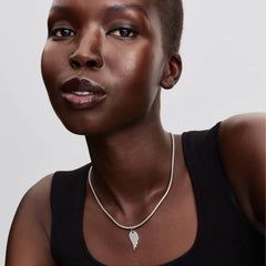 Pandora Engelsflügel-Plakettenanhänger mit Gravuroption - 394014C00