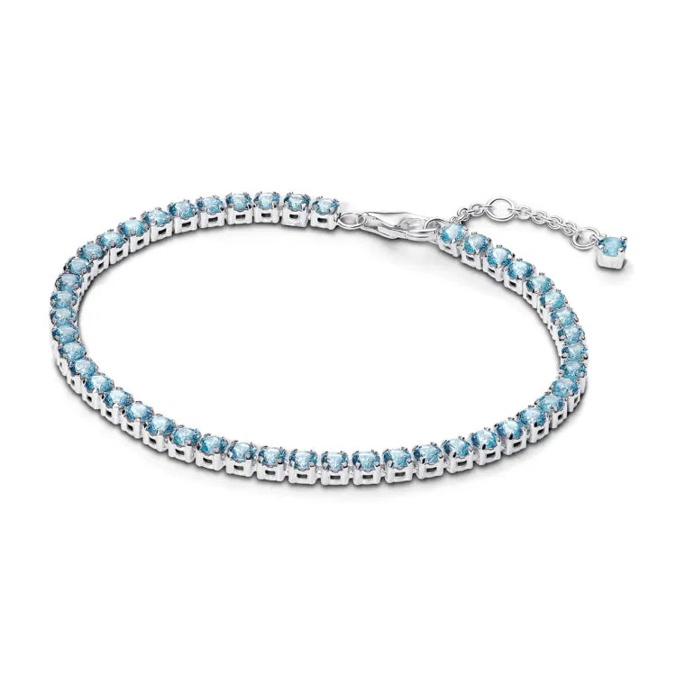 Pandora Funkelndes Blaues Tennisarmband - 591469C03