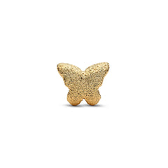 Pandora Gold Moments Textured Butterfly Mini Charm - 764046C00