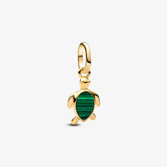 Pandora Grüne Schildkröte Mini-Charm-Anhänger - 763823C01