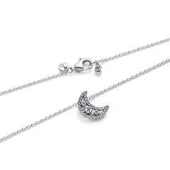 Pandora Halbmond-Anhänger-Halskette - 394259C01-50