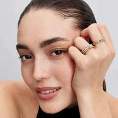 Pandora Herz 14 Karat vergoldeter Ring - 163088C01