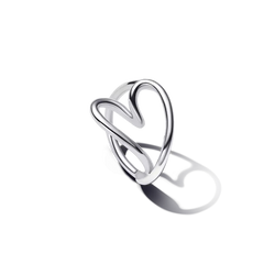 Pandora Herz Silberring - 193288C00