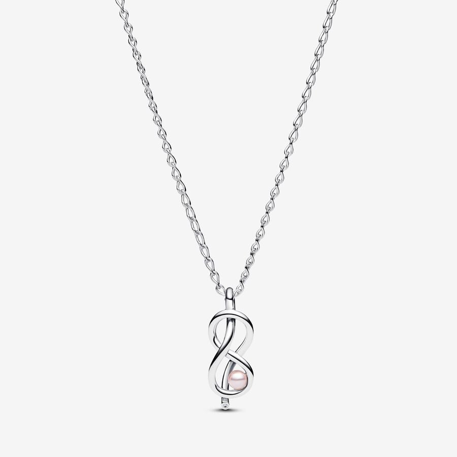 Pandora infinity Knot Collier Halskette - 393762C01-50