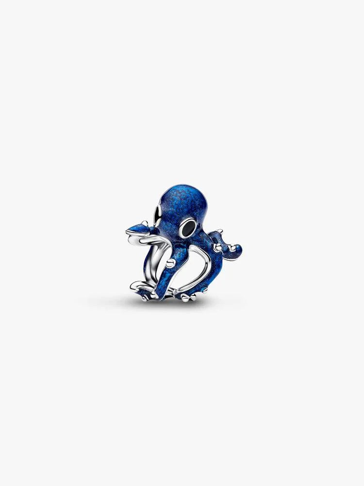 Pandora Moments Blauer Oktopus Charm 925 Silber Damenschmuck - 794706C01