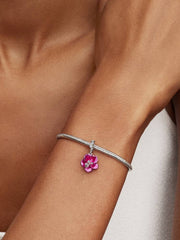 Pandora Moments Hibiskus Charm-Anhänger 925 Silber Damenschmuck - 794698C01