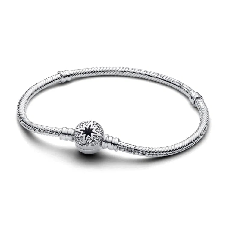 Pandora Schlangen Gliederarmband mit Polarstern Verschluss - 593584C01