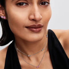 Pandora Schleifenanhänger-Halskette - 394235C01-45