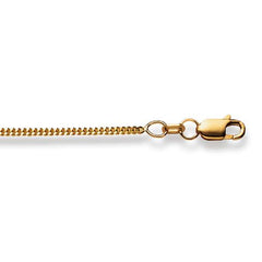 Panzerkette 1.5 mm aus 585 Gelbgold