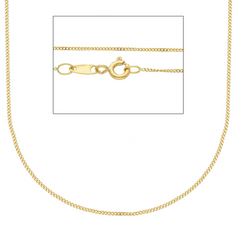 Panzerkette 18 Karat Gelbgold - MGA025GG45