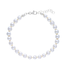 Perlenarmband mit einem Silber 925 Verschluss - 207441