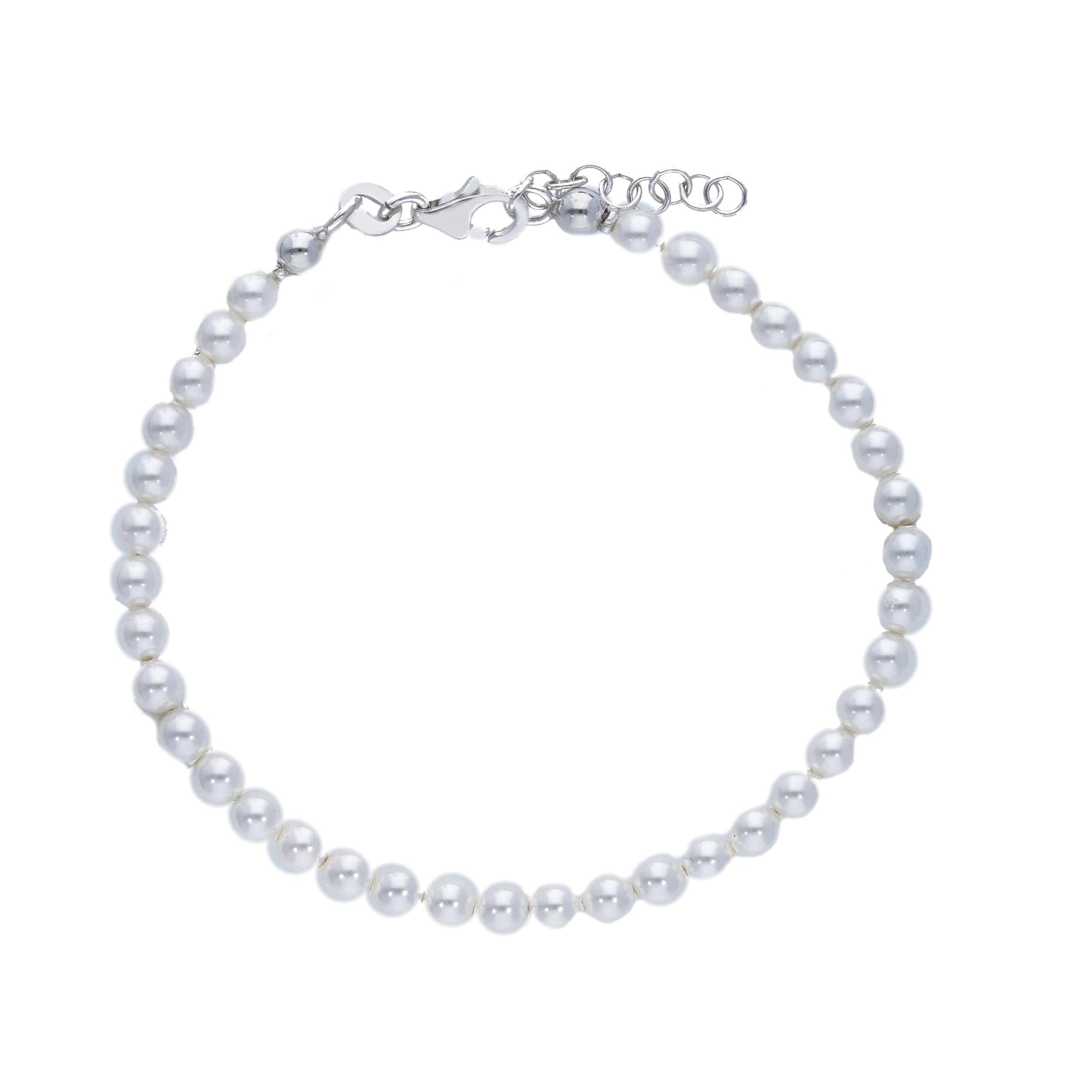 Perlenarmband mit einem Silber 925 Verschluss - 239360