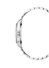 Jacques Du Manoir Metallic Grey Women's Wristwatch Damenuhr - JWL01805