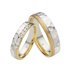 Rauschmayer First Individual Love - Trauringe mit 7 Brillanten - 50011