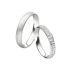 Rauschmayer First Individuell Love Trauring mit 42 Brillanten - 03024