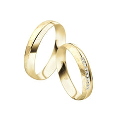 Rauschmayer First Individuell Love - Trauringe mit 10 Brillanten - 04906