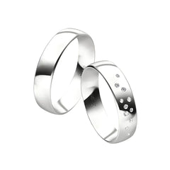 Rauschmayer First Individuell Love - Trauringe mit 11 Brillanten - 05706