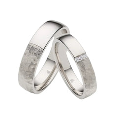 Rauschmayer First Individuell Love - Trauringe mit 3 Brillanten - 04026