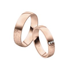 Rauschmayer First Individuell Love - Trauringe mit 3 Brillanten - 04026