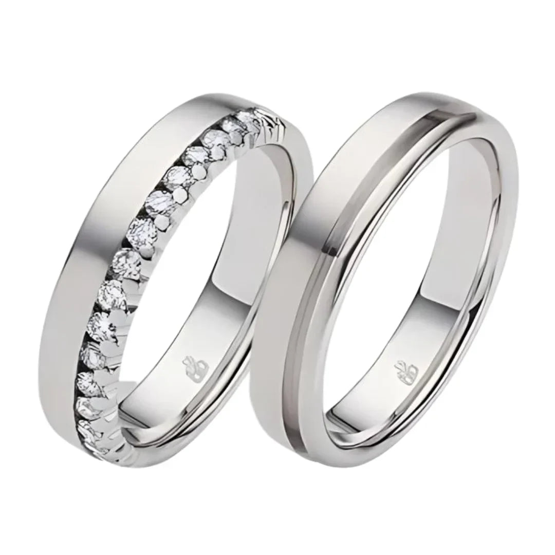 Rauschmayer Trauringe mit 18 Brillanten 0.36 ct. - 05703