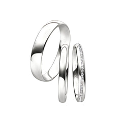 Rauschmayer First Individual Love - Trauringe mit 30 Brillanten