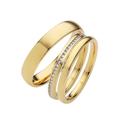 Rauschmayer First Individual Love - Trauringe mit 30 Brillanten