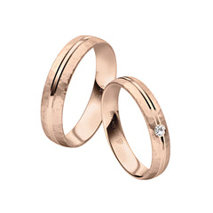 Rauschmayer First Individual Love - Trauringe mit Brillant - 04037