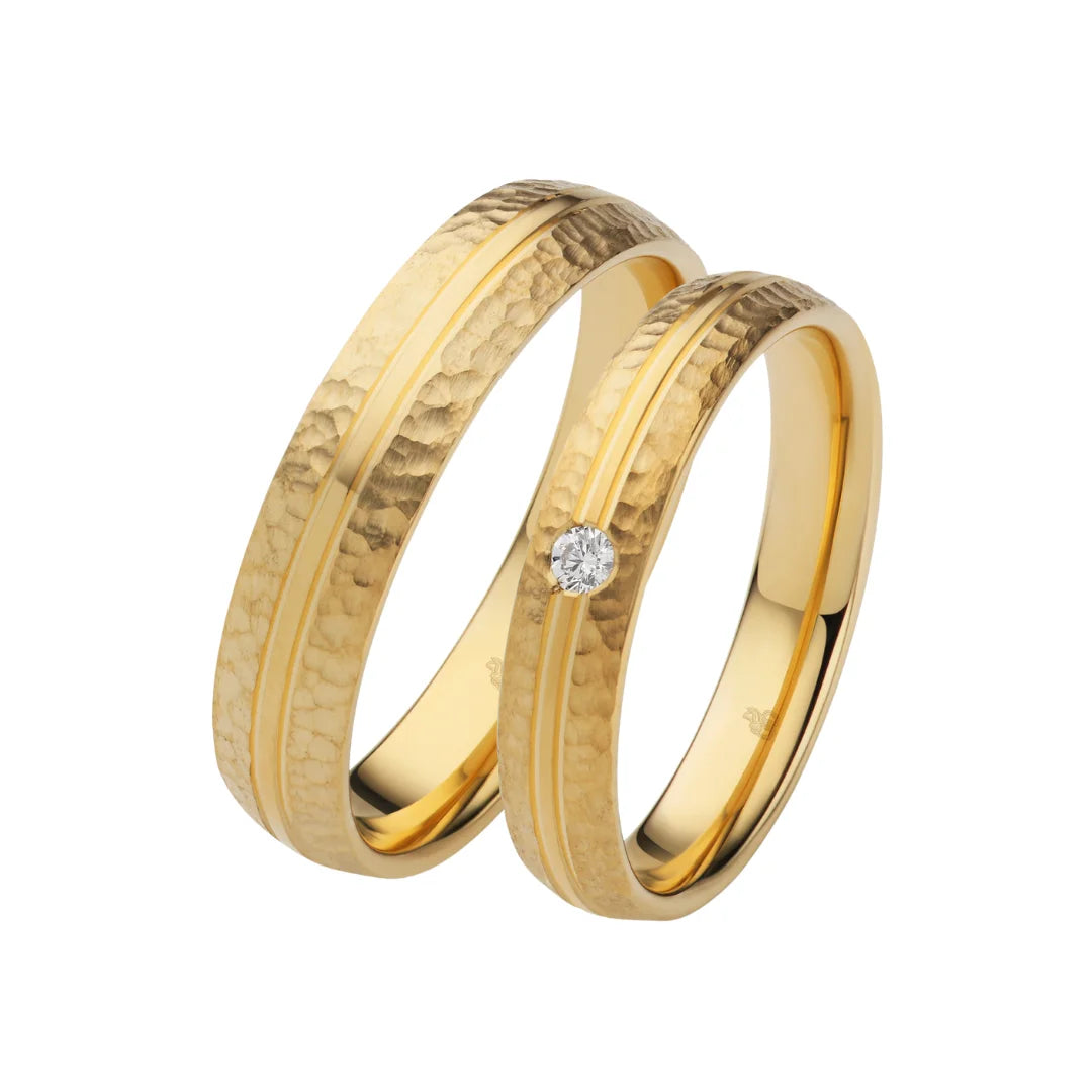 Rauschmayer First Individual Love - Trauringe mit Brillant - 04037