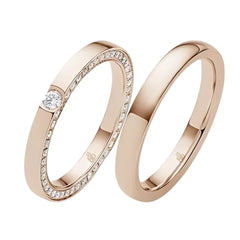 Rauschmayer Trauringe mit 46 Brillanten 0.275 ct./ges - 02104