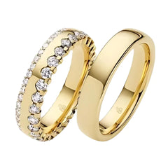 Rauschmayer Trauringe mit 72 Brillanten 1.78 ct. - 05714