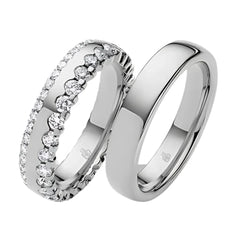 Rauschmayer Trauringe mit 72 Brillanten 1.78 ct. - 05714