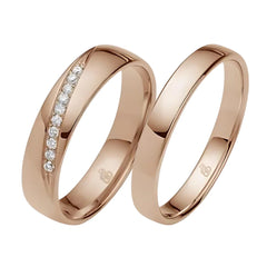 Rauschmayer More Stones 5th Trauringe mit 10 Brillanten - 04889