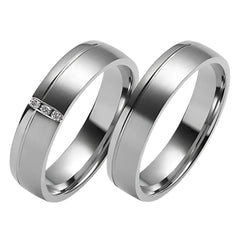 Rauschmayer More Stones 5th Trauringe mit 3 Brillanten - 05478