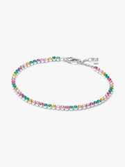 Regenbogen Tennisarmband Sterling-Silber - 593927C03-16