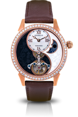 Residence Automatik Uhr Stahl 37 mm Perlmutt roségold - AS 9177