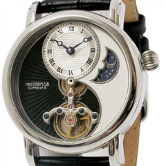 Residence Watches Yin Yang Automatik Silber, 37mm Herrenuhr