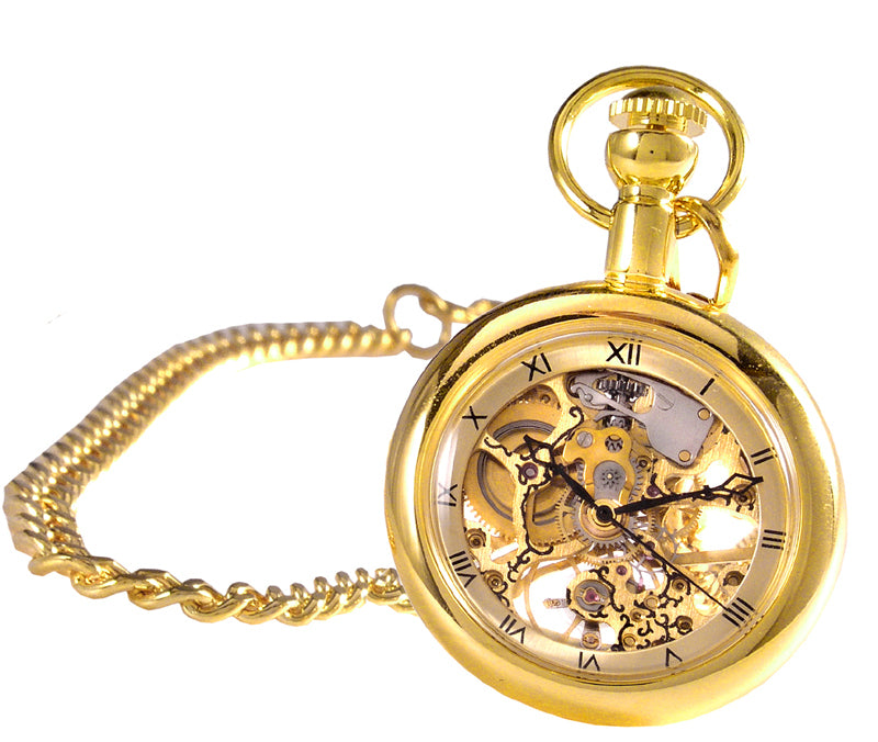 Residence Mechanische Skelett-Taschenuhr Messing – AS 2900