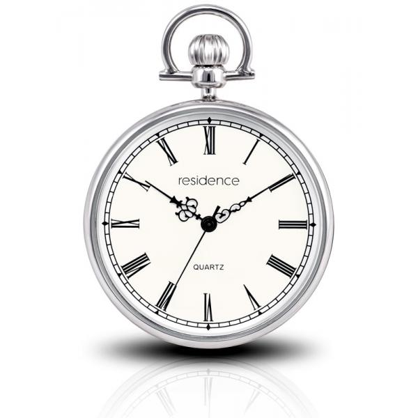 Residenz Elegance Taschenuhr Silber - AS 9204