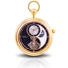 Residenz Yin Yang Taschenuhr Gold - AS 9194