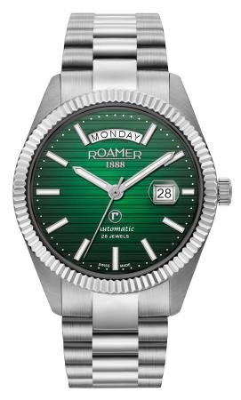 Roamer Primeline Daydate II Automatik Herrenuhr - 981666 41 75 50